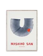 Mashiho San, 30X40 Home Kids Decor Posters & Frames Posters Blue MADO