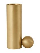 OYOY Living Design Palloa Solid Brass Candleholder - High Guld