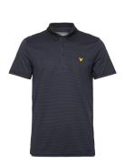 Lyle & Scott Sport Golf Microstripe Polo Svart