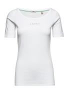 Esprit Casual T-Shirts Vit