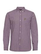 Lyle & Scott Ls Slim Fit Gingham Shirt Multi/patterned