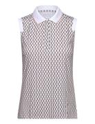 Röhnisch Deni Sleeveless Poloshirt Beige