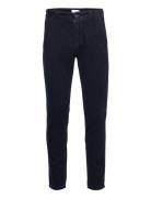 Lindbergh Corduroy Cropped Pants Blå