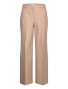 Selected Femme Slfeliana Hw Wide Pant N Brun