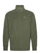 PUMA Classics Fleece Half Zip Grön