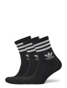 Adidas Originals Crew Sock 3Str Svart