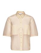Coster Copenhagen Mesh Shirt Kräm