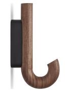 Hook Hanger Mini Walnut/Black Home Storage Hooks & Knobs Hooks Brown G...