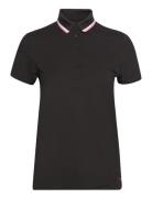 PUMA Golf W Cloudspun Tipped Ss Polo Svart