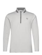 PUMA Golf Lightweight 1/4 Zip Grå