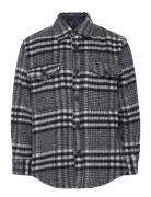 GANT D1. Houndstooth Overshirt Svart