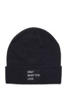 Kids Only Kognewmadison Logo Beanie Acc Svart