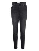 Calvin Klein Jeans High Rise Super Skinny Ankle Svart