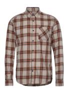 Garcia Men`s Shirt Ls Brun