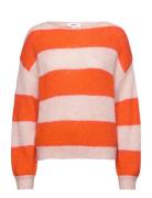 Object Objsoya L/S Knit Pullover 128 Orange