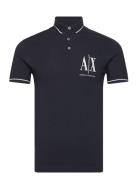 Armani Exchange Polo Marinblå