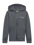 Tom Tailor Garment Dye Hoody Jacket Grå