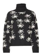 YAS Yasluana Ls Knit Pullover S. Svart