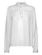 Vila Viseba V-Neck L/S Top/Su Vit