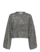 Gestuz Mattianigz Cropped Pullover Silver