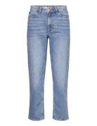 Lindex Trouser Denim Nea Mid Blue Blå