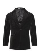 Selected Homme Slhslim-Hale Velvet Blz B Svart