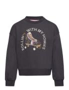 The New Tnhattie Os Sweatshirt Svart