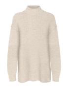 Vero Moda Vmfabulous Ls Long O-Neck Pull. Boo Beige