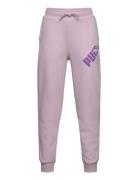 PUMA Puma Power Colorblock High Waist Pants Tr G Rosa