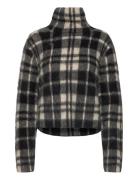 Polo Ralph Lauren Plaid Alpaca-Blend Sweater Svart