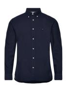 Tommy Hilfiger Oxford Dobby Rf Shirt Marinblå