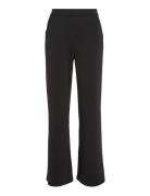 Calvin Klein Technical Knit Wide Leg Svart