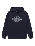 Quiksilver Tradesmith Hoodie Marinblå