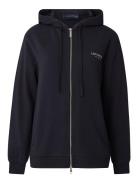 Lexington Clothing Chloe Zip Hood Marinblå