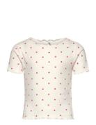 Kids Only Kogevig S/S Rib Top Jrs Vit