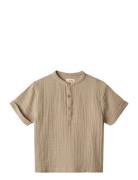 Wheat Shirt S/S Svend Khaki Green