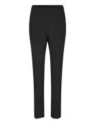 Second Female Fique Zip Trousers Svart