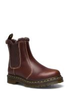 Dr. Martens 2976 Leonore Dark Brown Classic Pull Up Brun