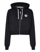 Converse Retro Chuck Full Zip Hoodie Svart