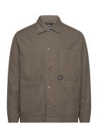 Mads Nørgaard Fine Twill Chore Jacket Khaki Green