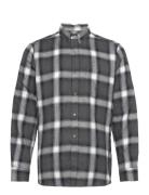 French Connection Checked Flannel Svart