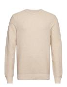 Clean Cut Copenhagen Oliver Recycled O-Neck Knit Kräm