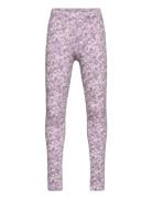 Lindex Leggings Flower Aop Lila