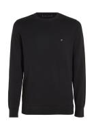 Tommy Hilfiger Classic Cotton Crew Neck Svart