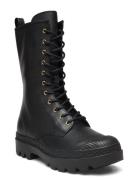 Coach Tasha Leather Boot Svart