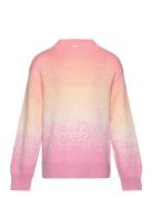 Lindex Sweater Knitted Graded Colors Rosa