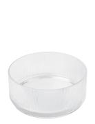 Stelton Pilastro Serving Bowl Ø 21 Cm Clear Nude