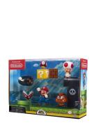 JAKKS Nintendo Super Mario 6Cm Mario Acorn Plains Diorama Multi/patter...