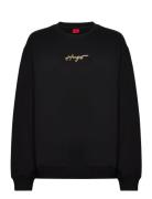 HUGO Classic Crew_1 Svart