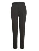 Mango Straight Suit Trousers Svart